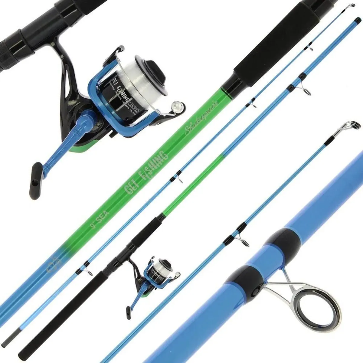 Fishing Shakespeare  9ft Sea Rod and Reel Combo - Image 3