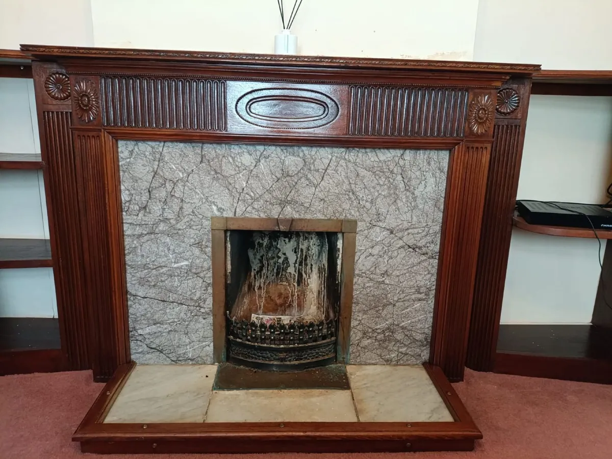 Marble Fireplace - Image 1