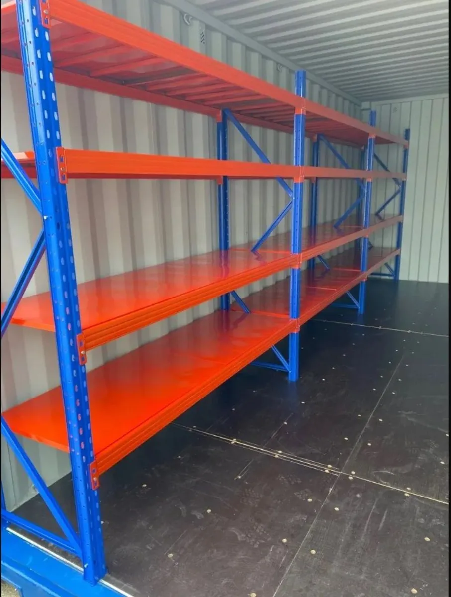 Heavy Duty Shelving Garage Shed Shipping Container - Image 1
