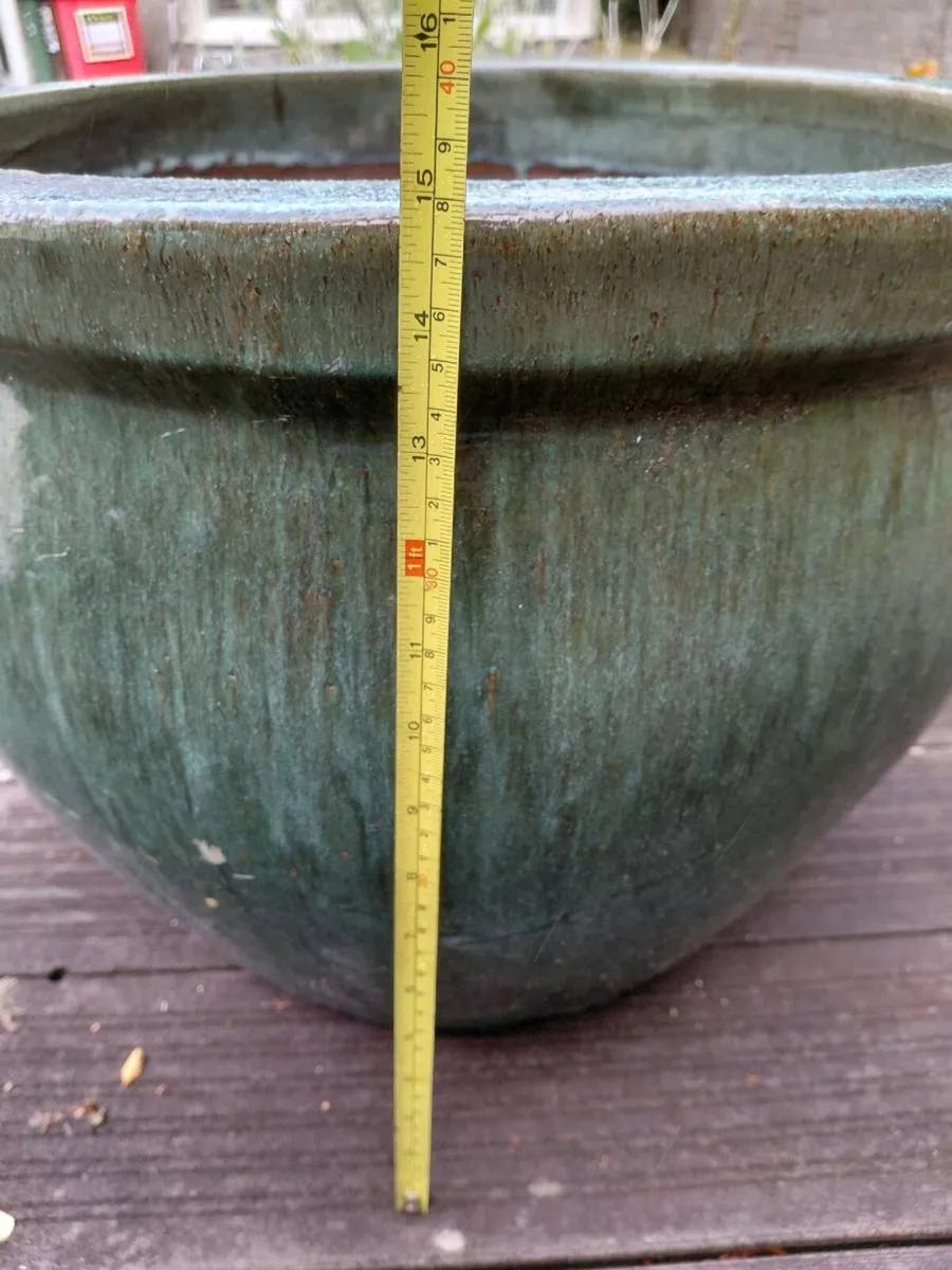 Glazed flower pots - Image 3