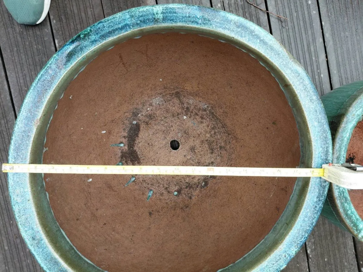 Glazed flower pots - Image 4