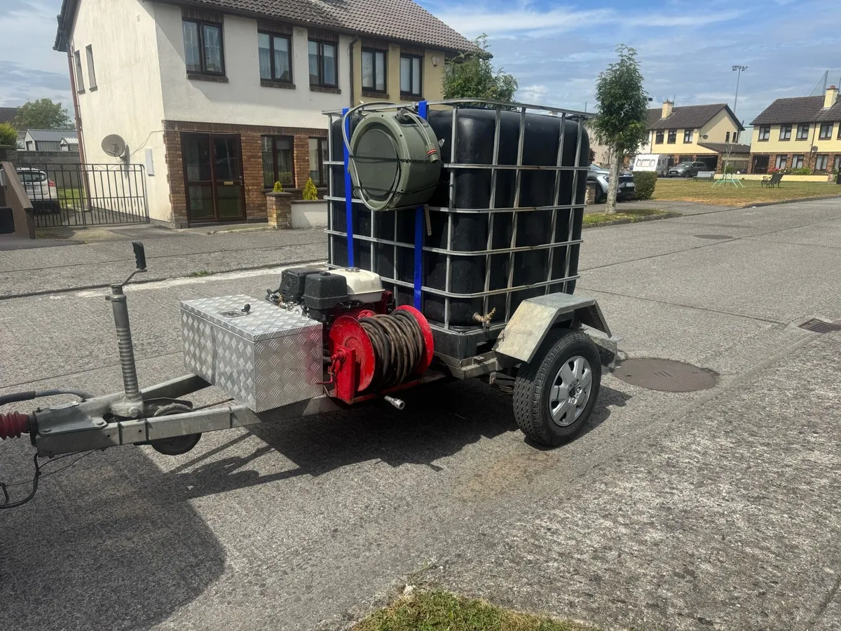 Power washer trailer - Image 1