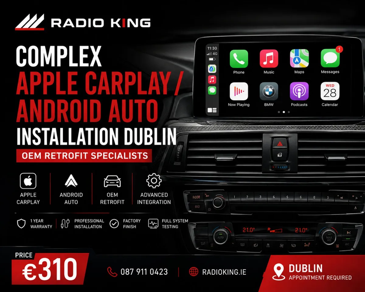 Complex Apple CarPlay / Android Auto Installation - Image 1