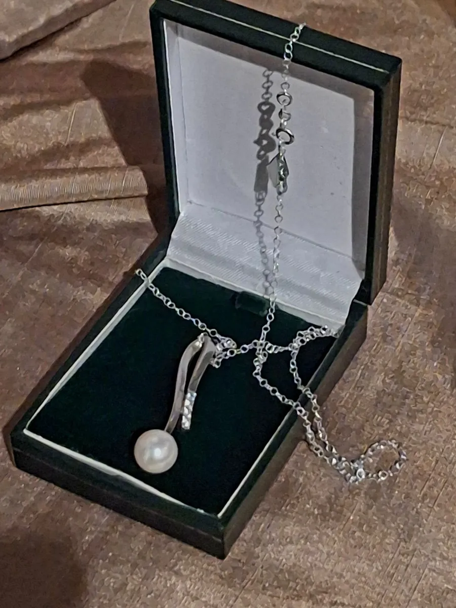 Vintage Real Pearl & 100% Sterling Silver ... - Image 4