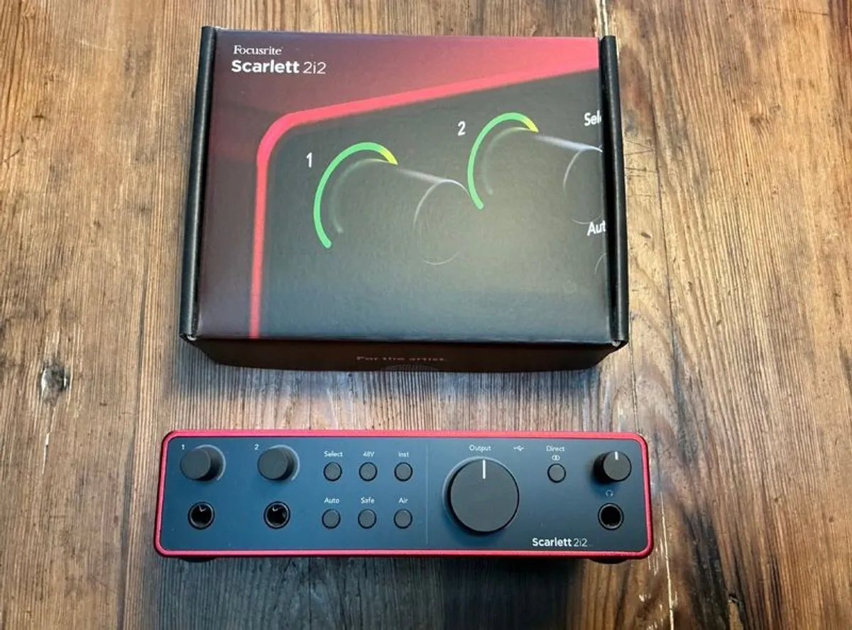 Focusrite Scarlett 2i2 4th Generation - Image 1