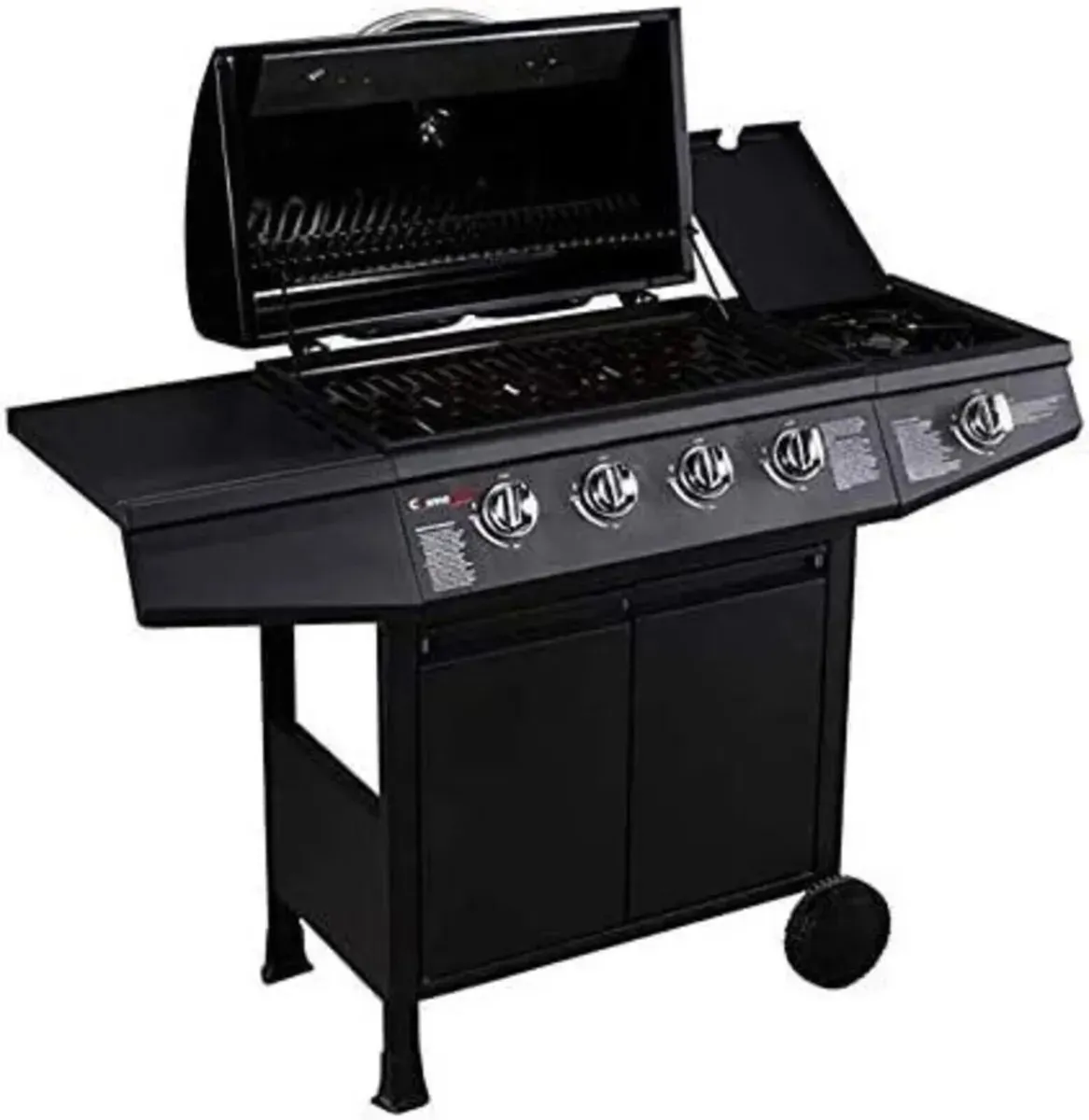 Barbecue Gas Grill 4+1 Burner Stainless Steel BBQ - Image 4