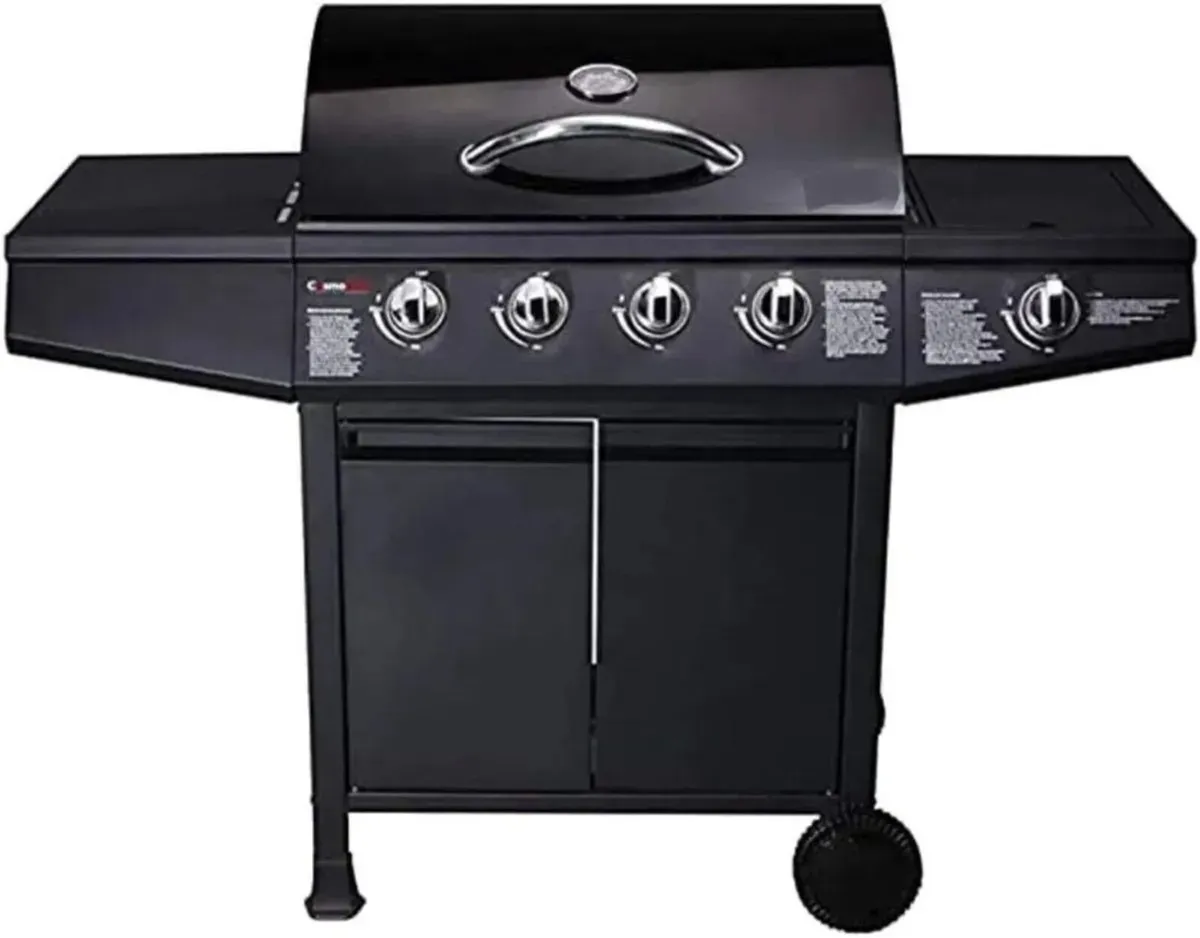 Barbecue Gas Grill 4+1 Burner Stainless Steel BBQ - Image 3