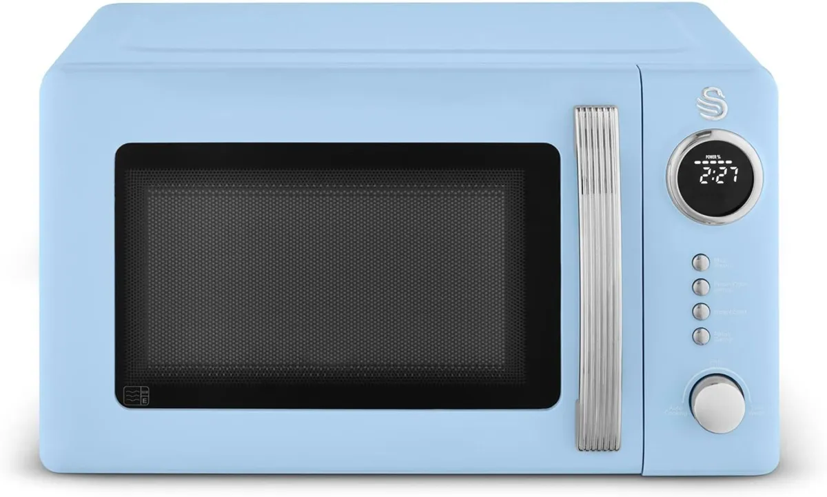 Retro 20L Digital Microwave 5 Power Levels 12 - Image 1