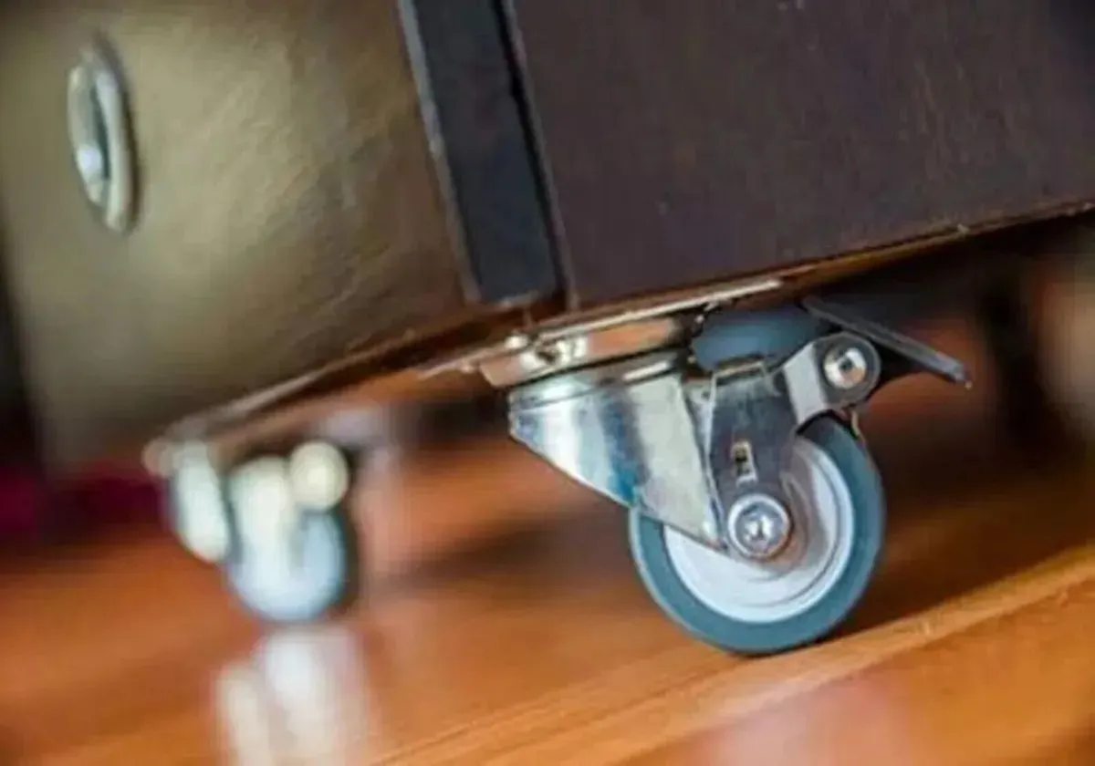 Castor Wheels 50mm Locking PU Rubber Casters 200KG - Image 4