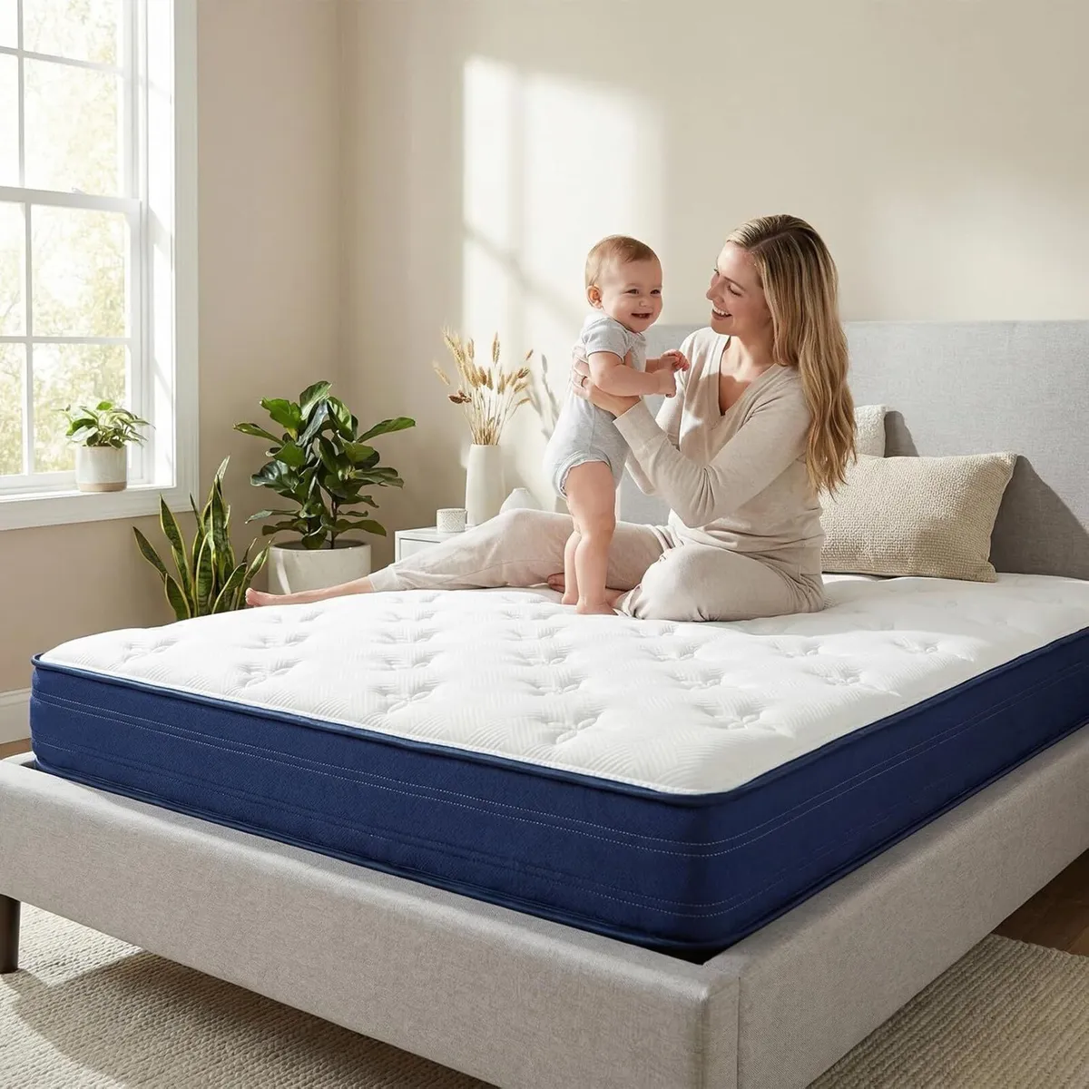 Double Mattresses 4ft6 10 Inch Memory Foam - Image 2