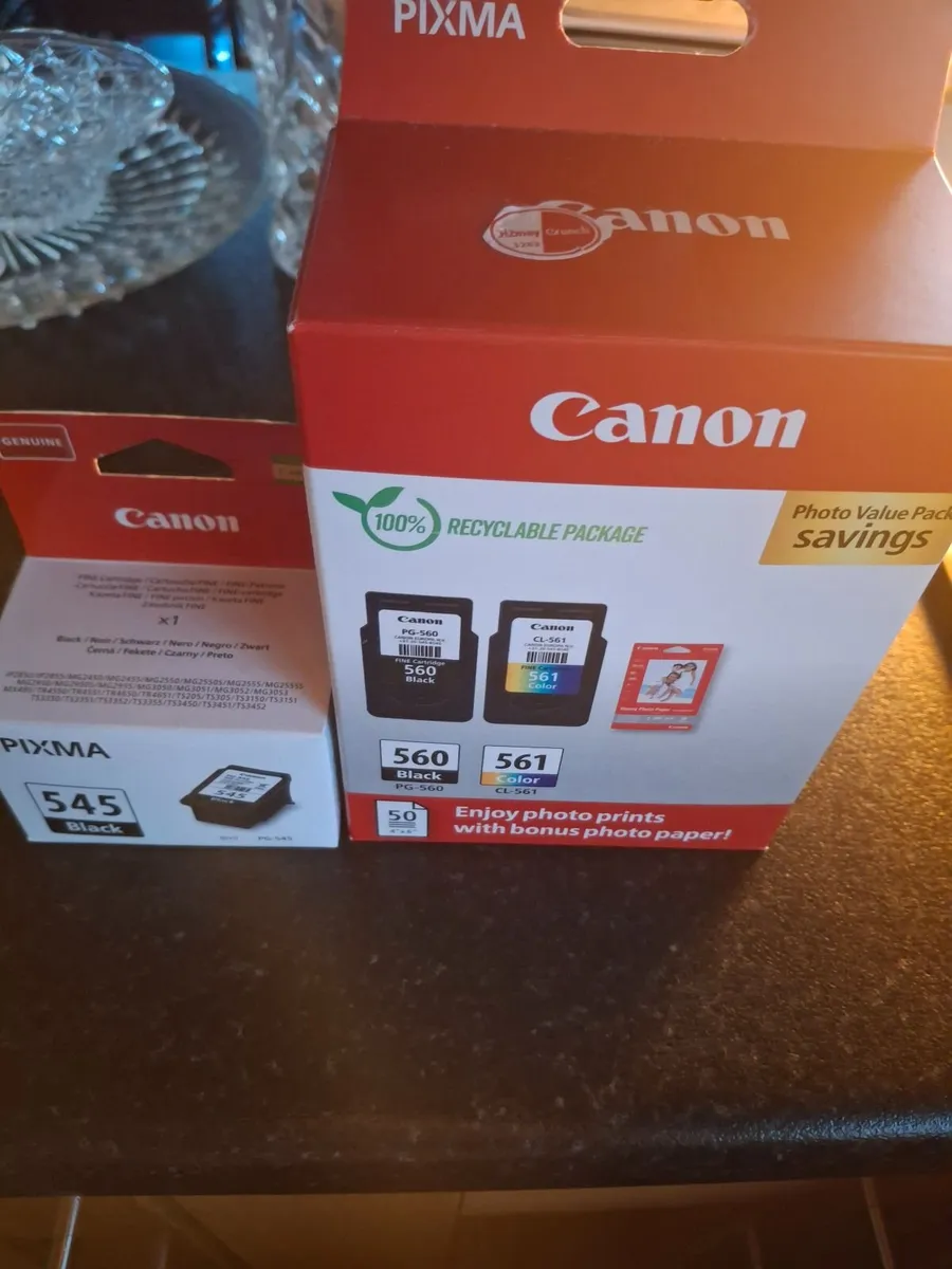 Genuine Canon Pixma Ink Cartridges (Canon - Image 1