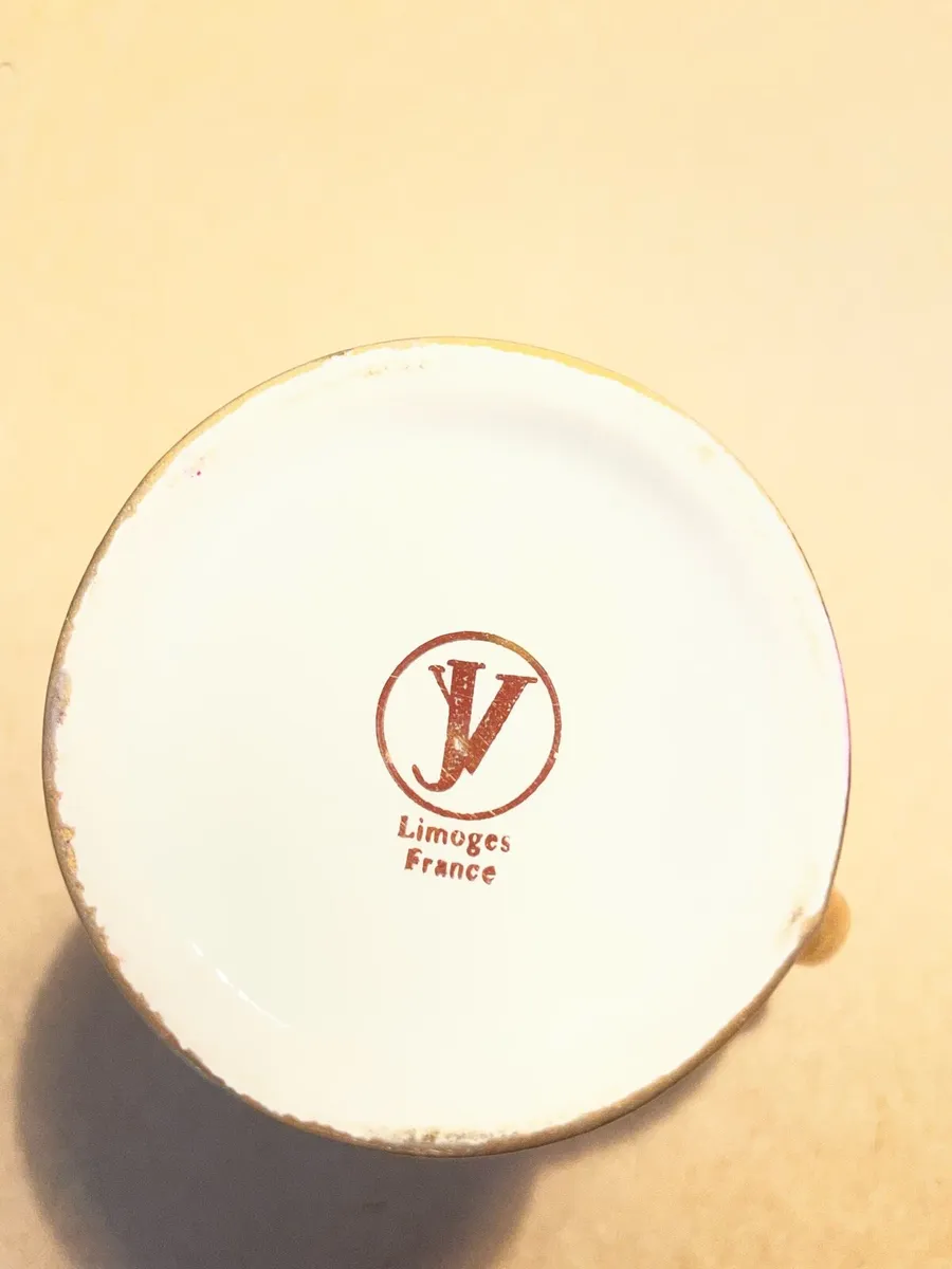 Limoges Porcelain Miniature Tankard - Image 3