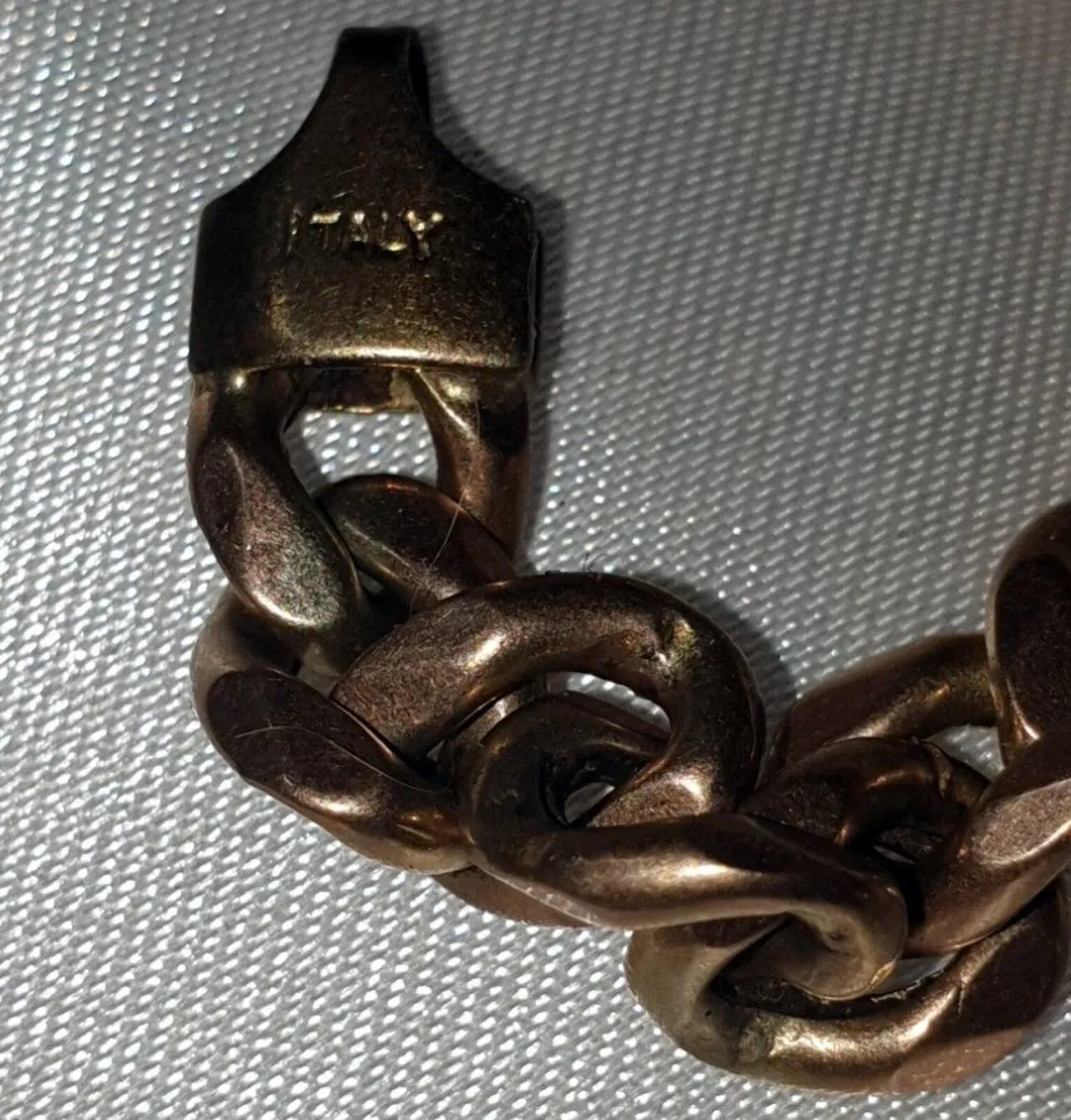 Antique Solid 9ct Yellow Gold Chain - 21" 25g - Image 4