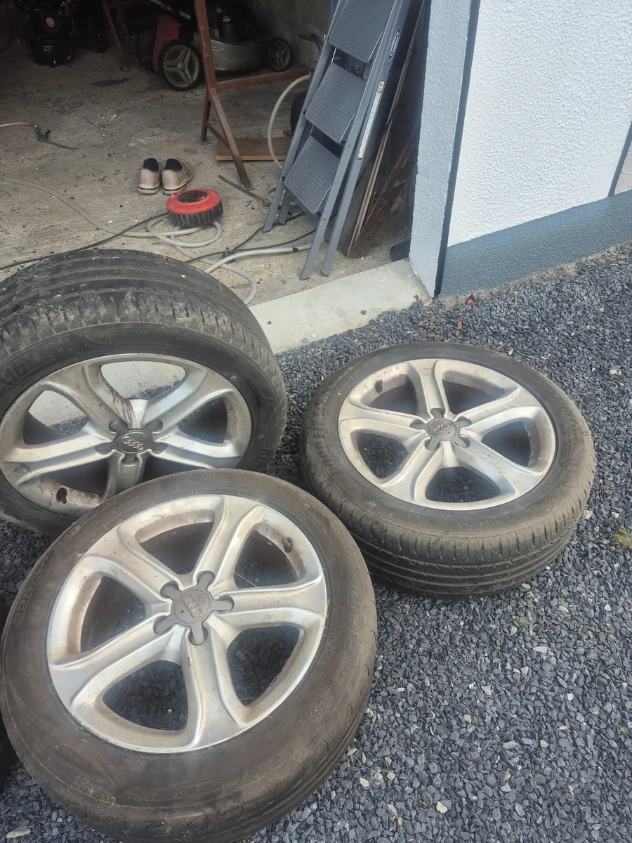 Alloys and tyres for audi - Image 3