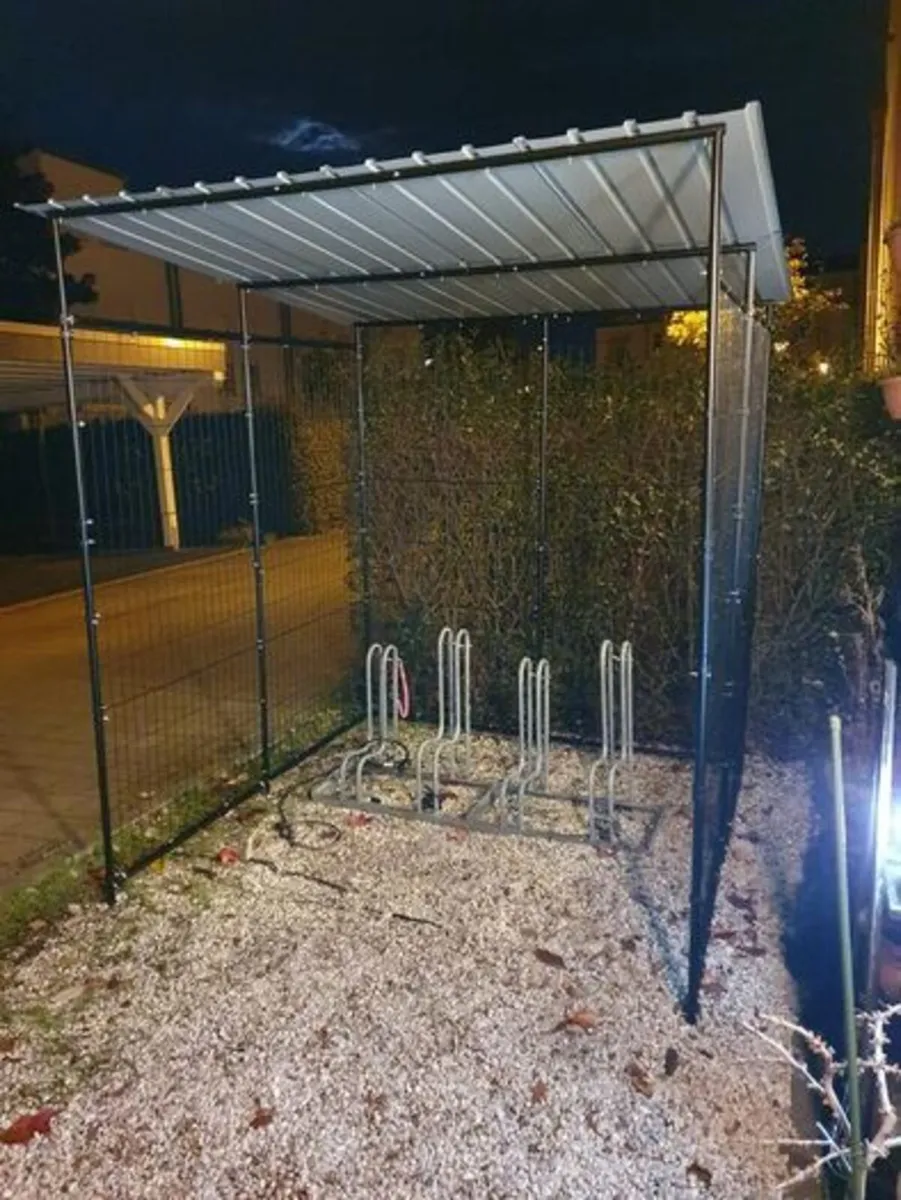 Bike Shed Steel Bicycle Storage Shed - Image 2
