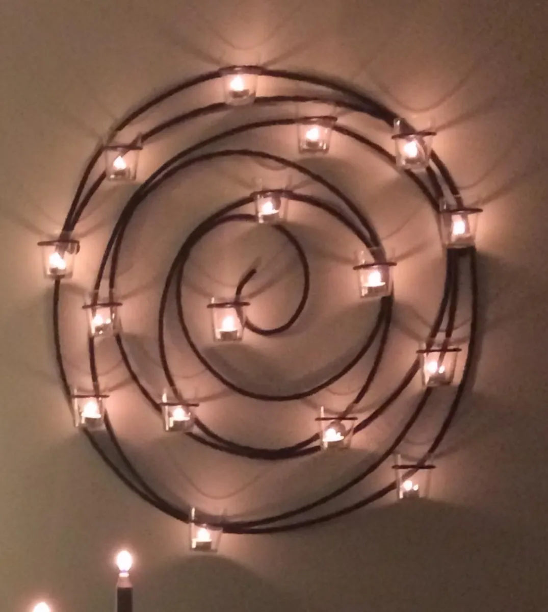 Wall candle holder - Image 1