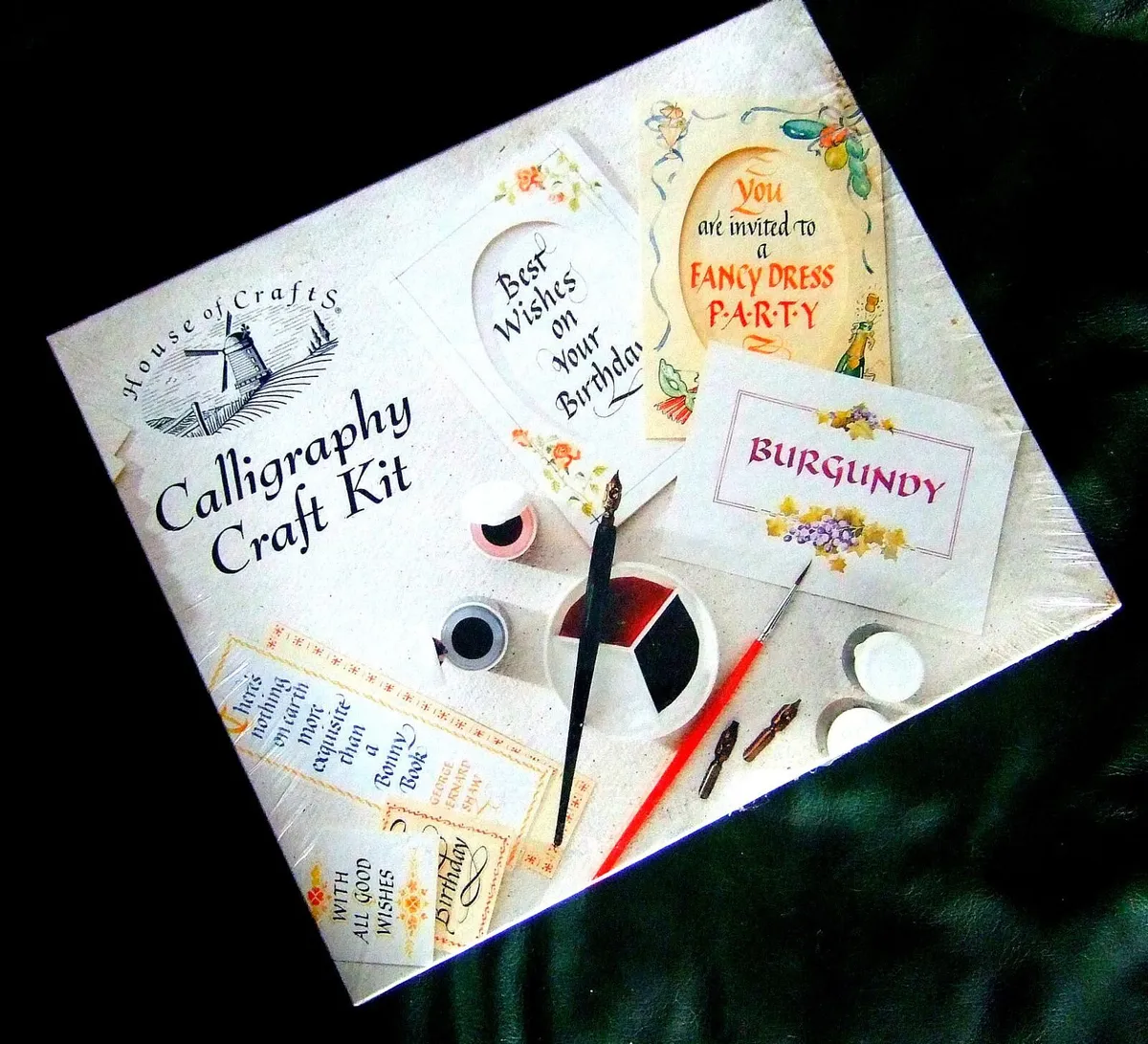 Brand New Sealed House of Crafts Calligraphy Kit - Image 2