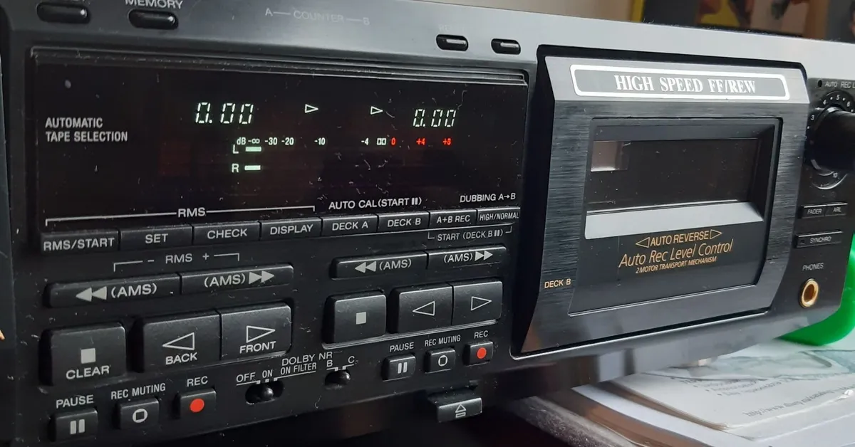 Sony Tc-We725cassette rec. 2 c c Free - Image 1