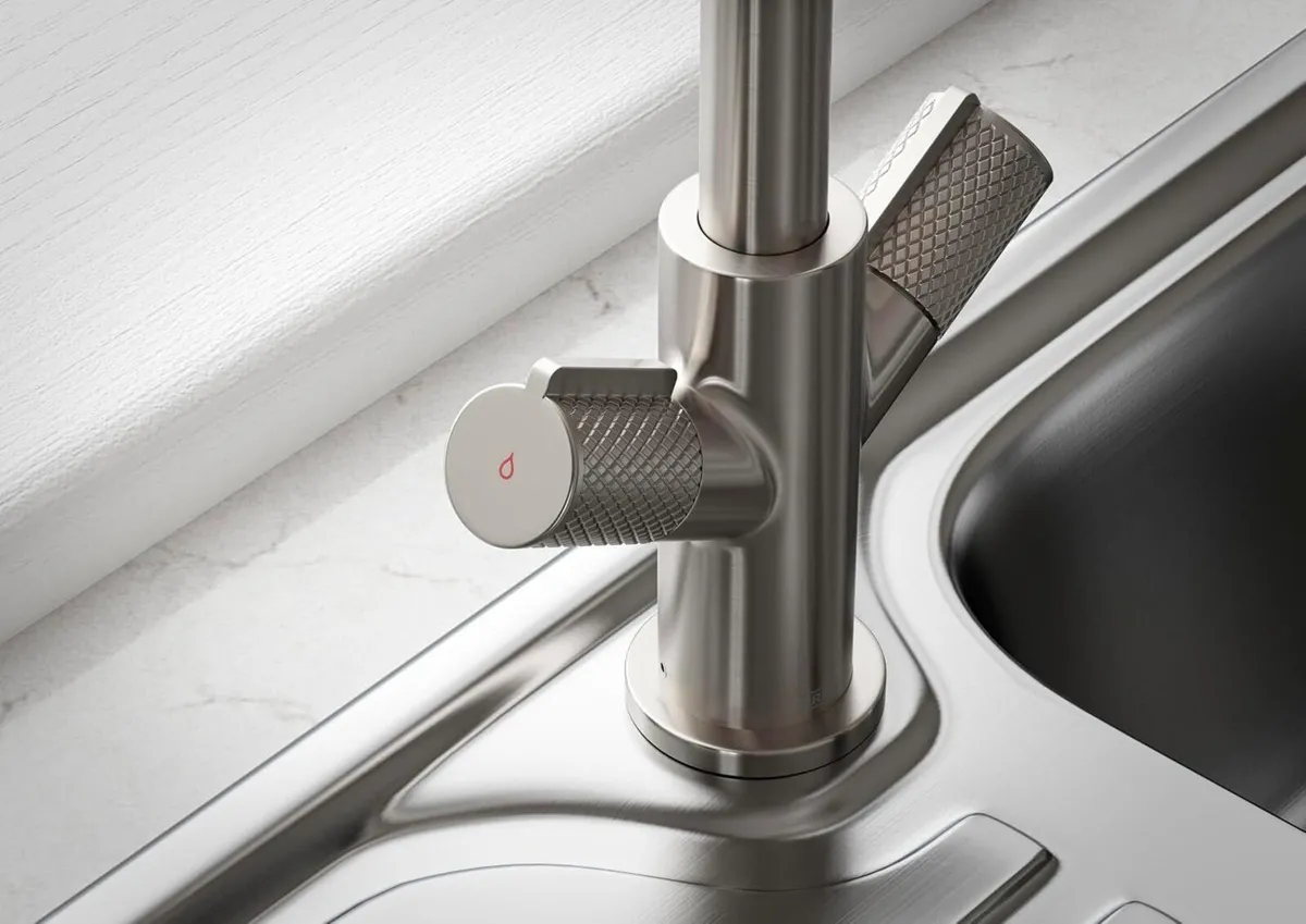 Kitchen Tap Stainless Steel Frn Efsnk Ss Swivel - Image 4