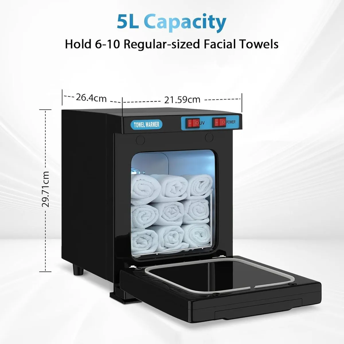 Towel Warmer Heater Cabinet Heated Steamer Quick - Image 2
