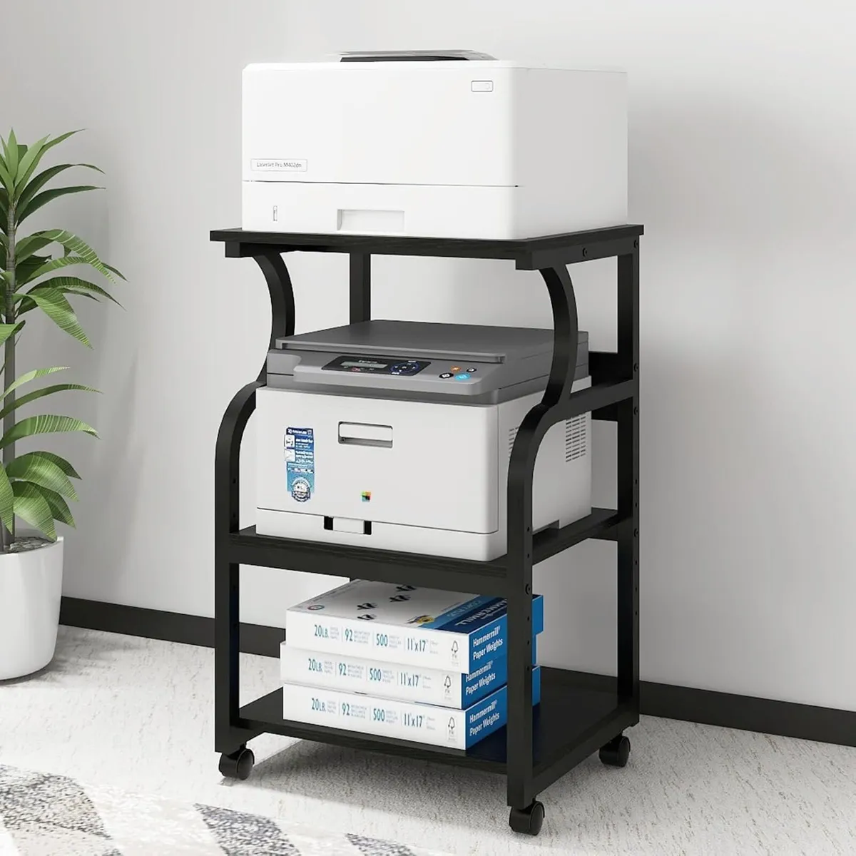 50x40x73CM Large Printer Stand Storage Unit - Image 1
