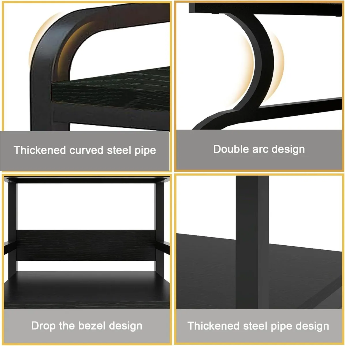 50x40x73CM Large Printer Stand Storage Unit - Image 4
