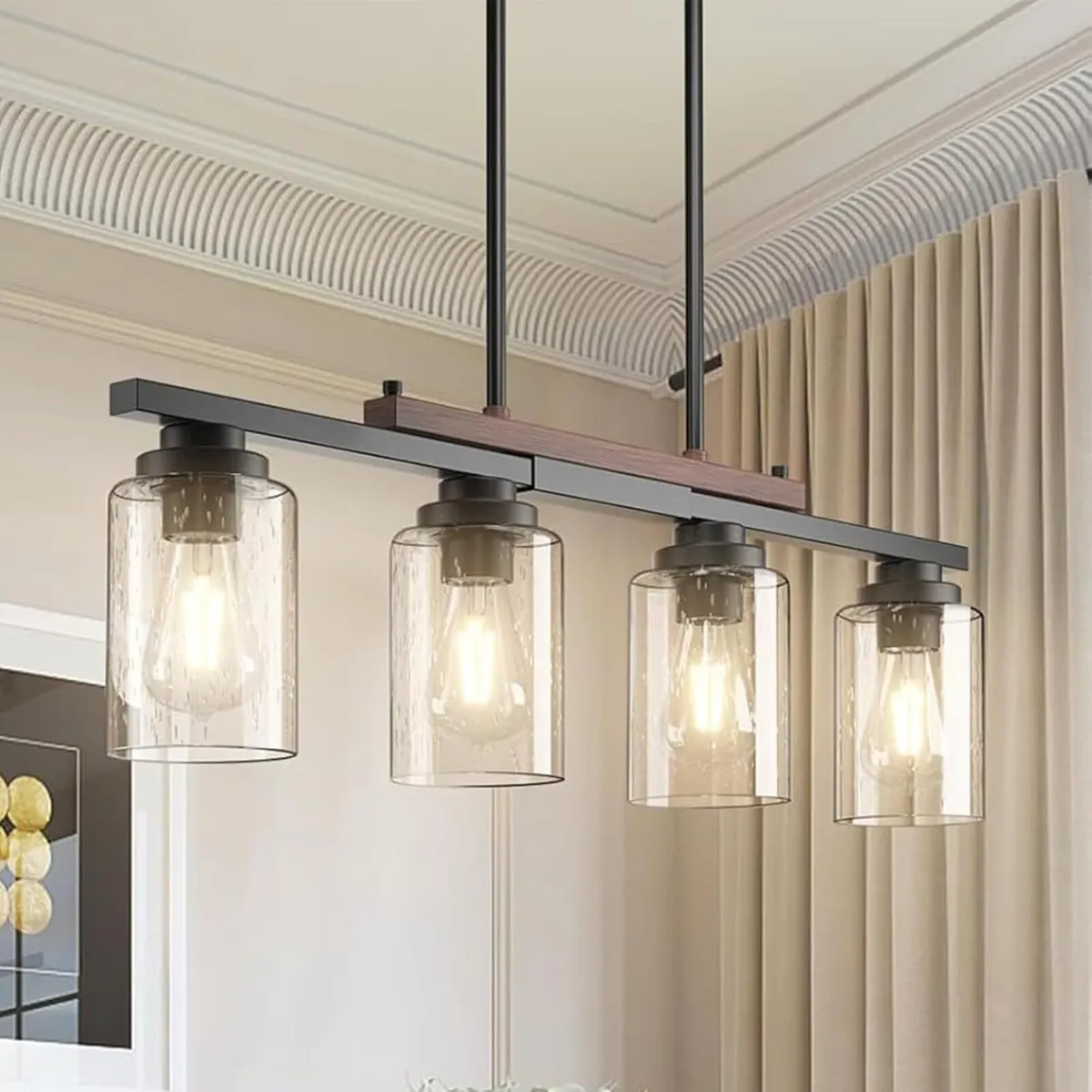 Modern Ceiling Lights E27 Farmhouse Living Room - Image 1