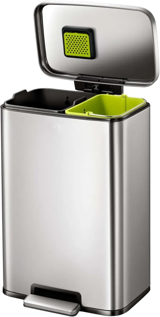 Madison Kitchen Trash Can 2 Compartments 45L - Image 1