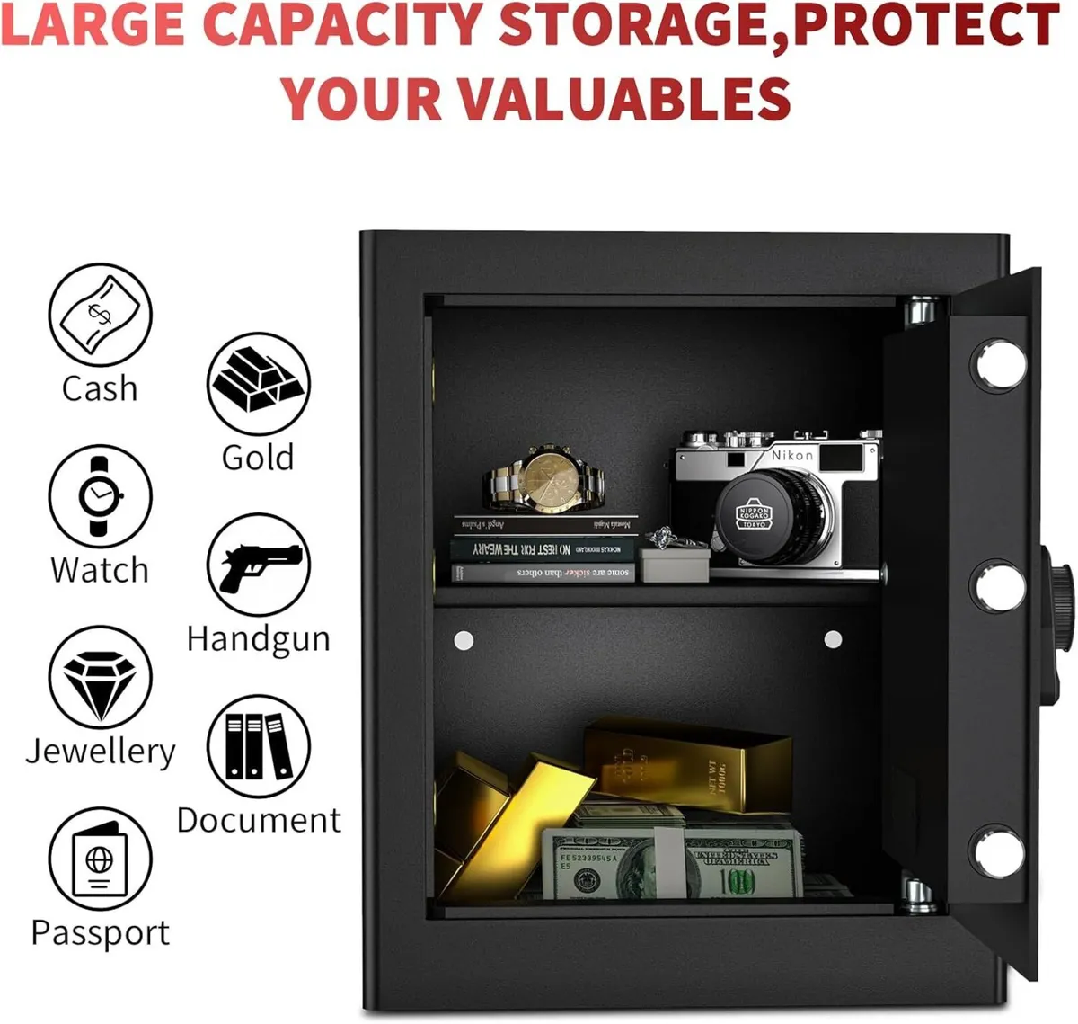 21L Small Home Box Mini Digital Safes - Image 4