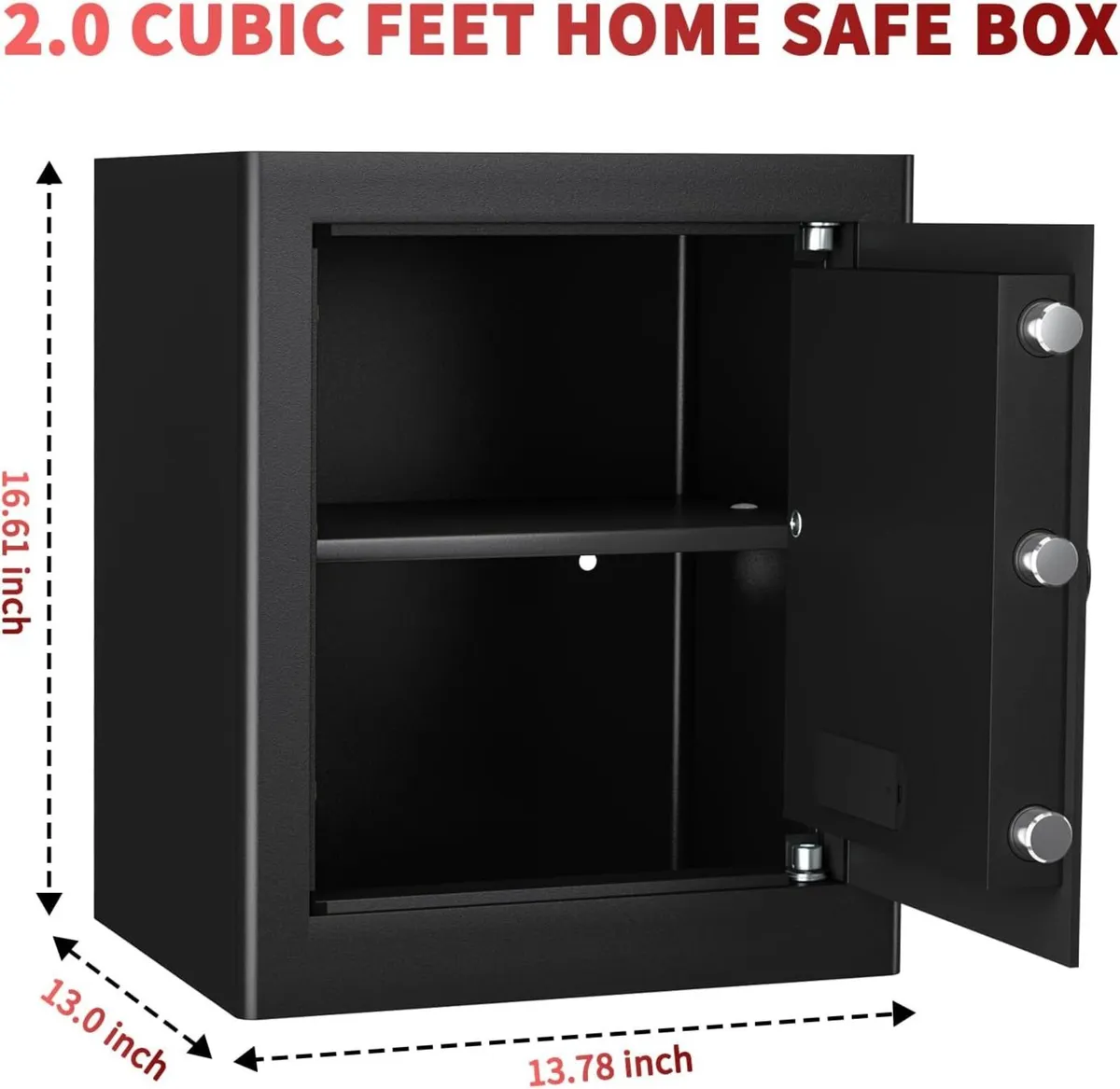 21L Small Home Box Mini Digital Safes - Image 2