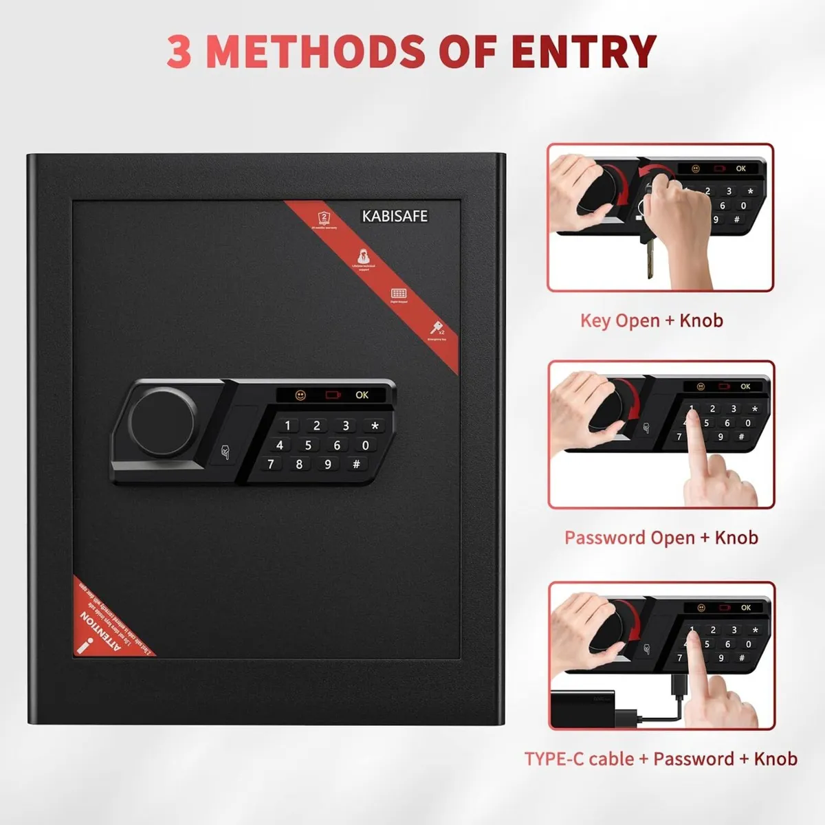 21L Small Home Box Mini Digital Safes - Image 3