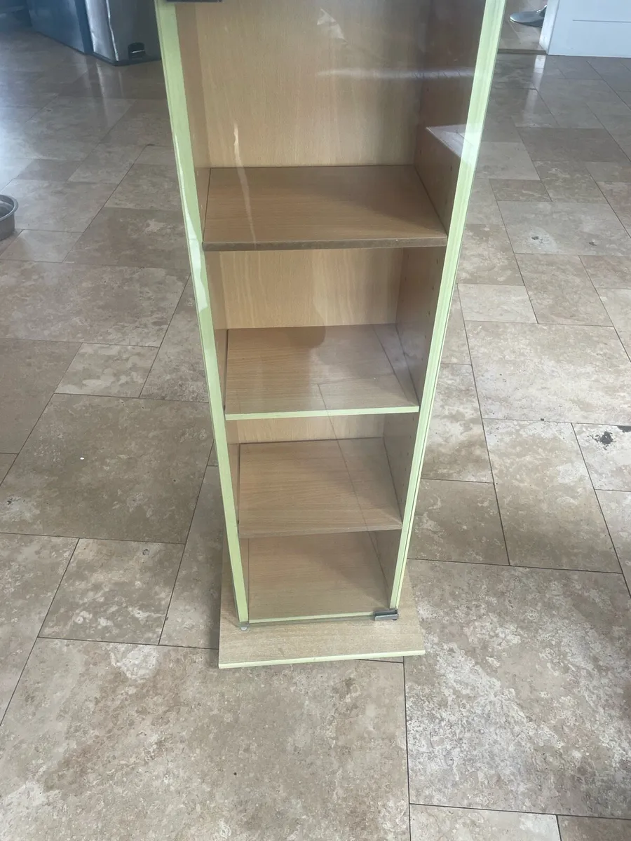 Glass display case for Books/CDs etc. - Image 1