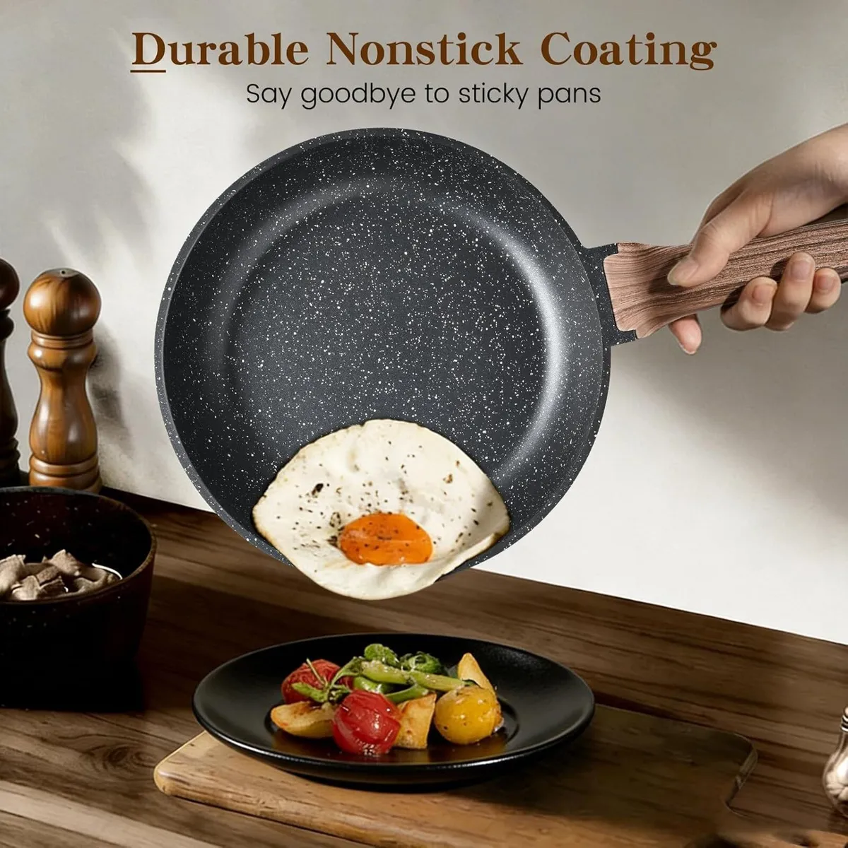 Induction Hob Pots and Pans Set 13pcs Nonstick - Image 4