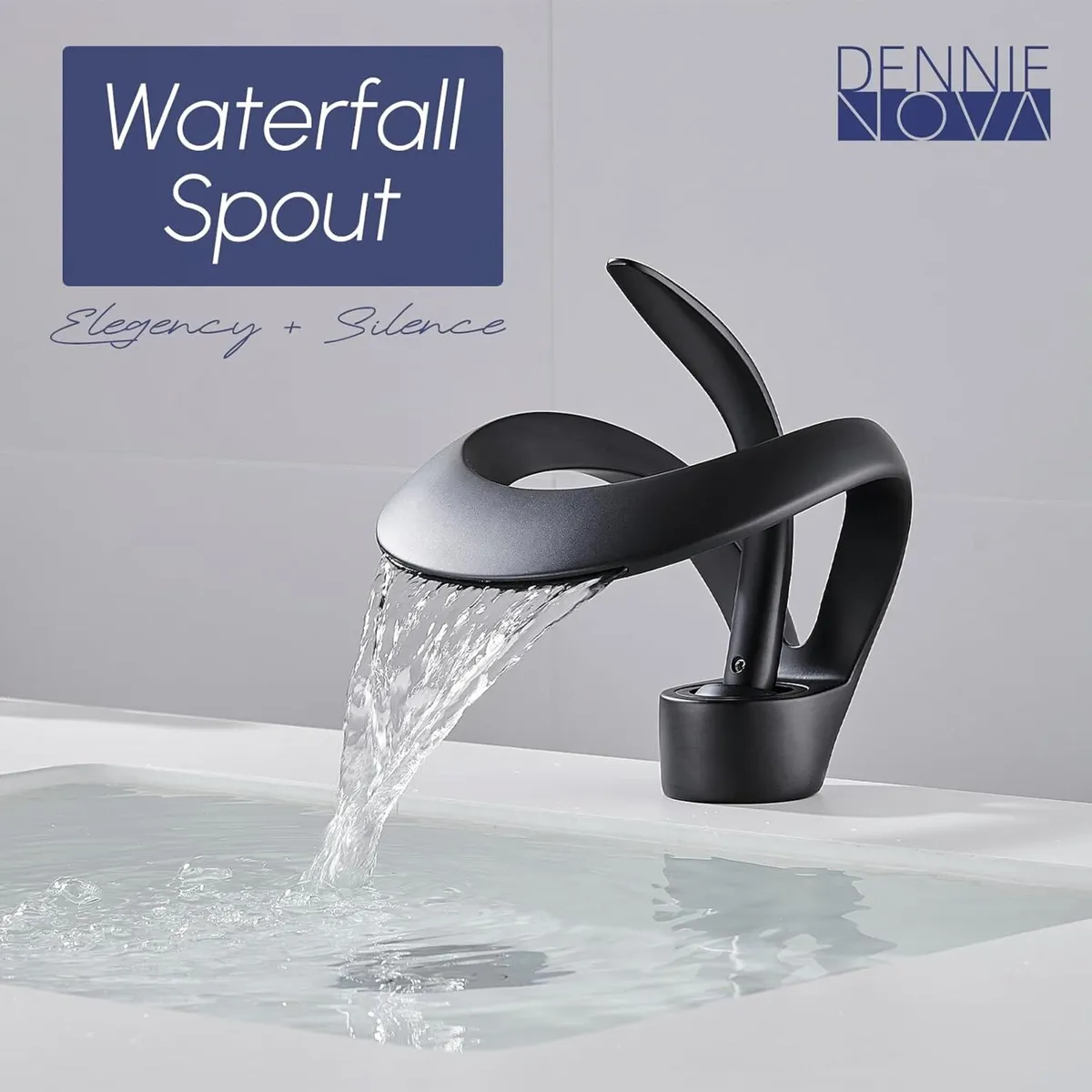 Bathroom Sink Tap Toilet Basin Single Hole Lever - Image 2
