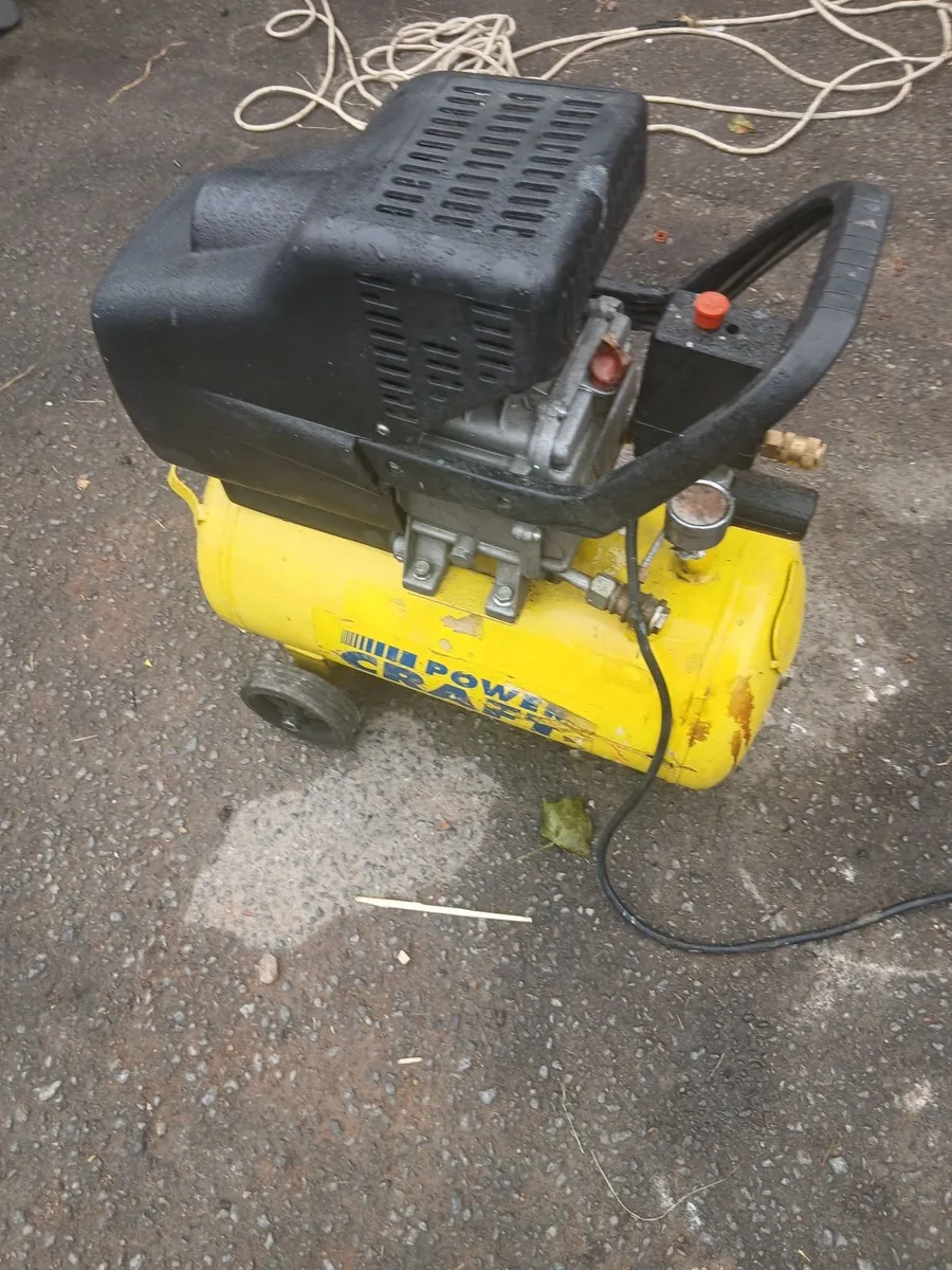 Air compressor 24L working 100-percent - Image 1