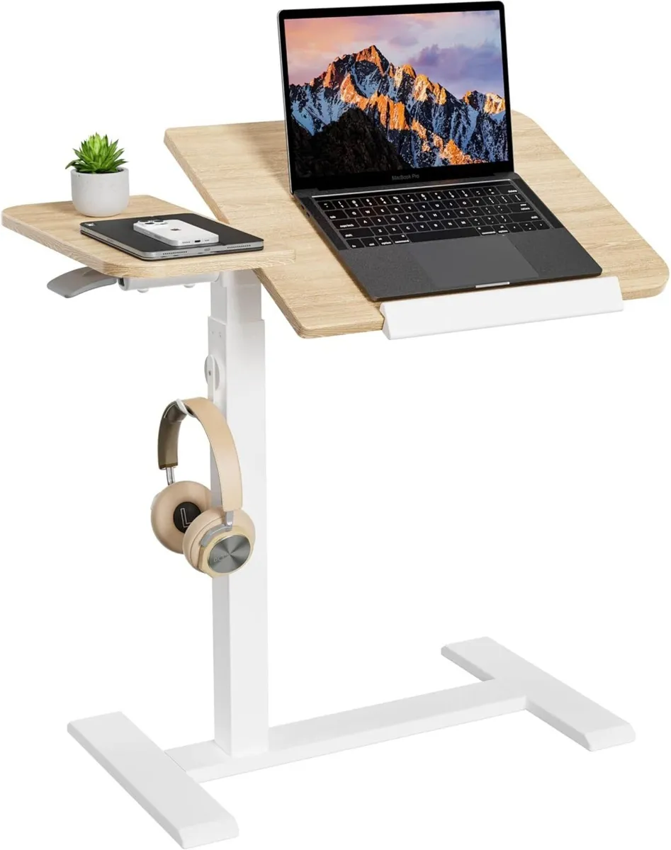 Overbed Table with Height Adjustable 67-101CM - Image 1