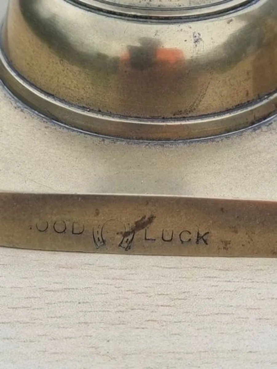 Edwardian Brass Candle Sticks - Image 2