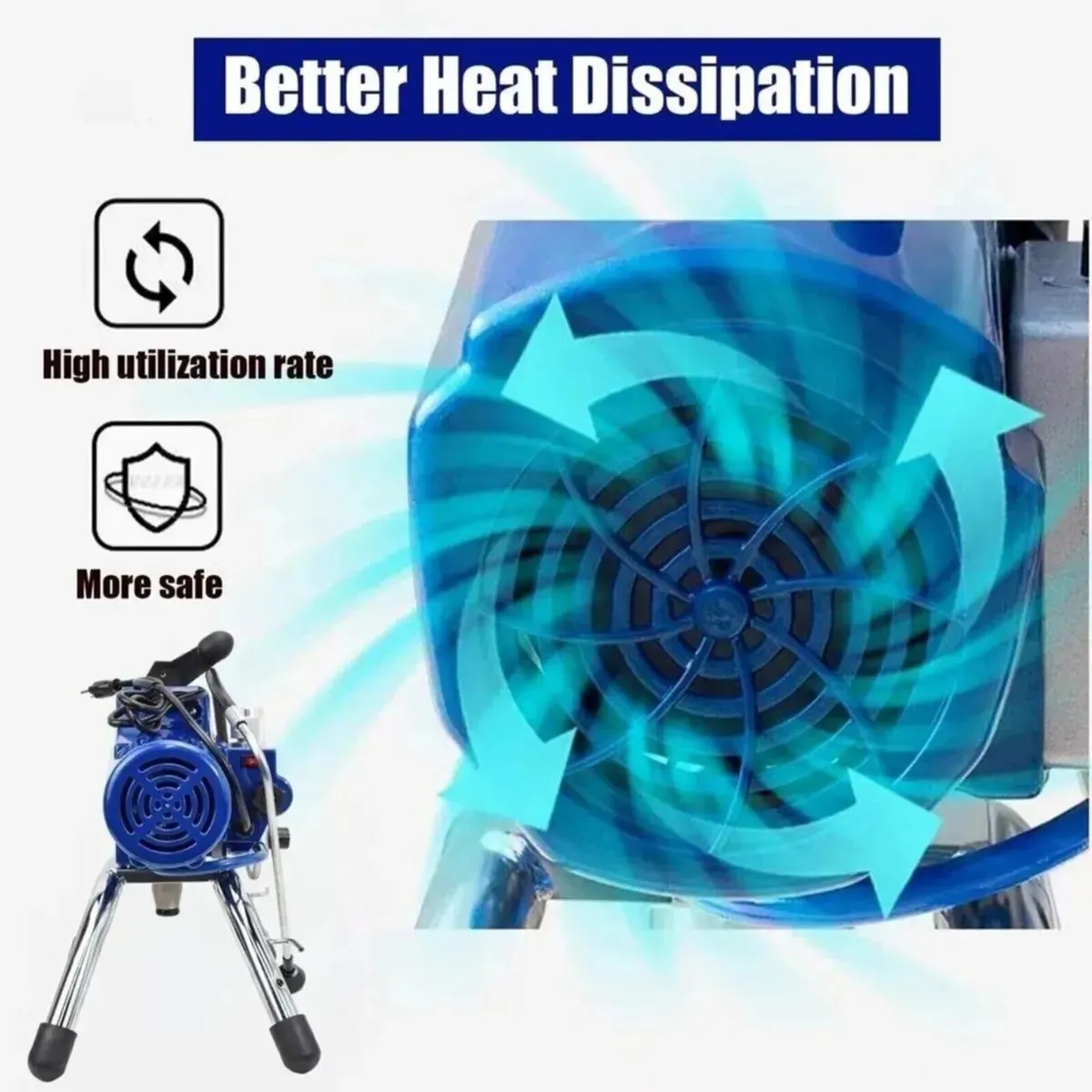 Paint Sprayer Airless High Pressure Painter - Image 4