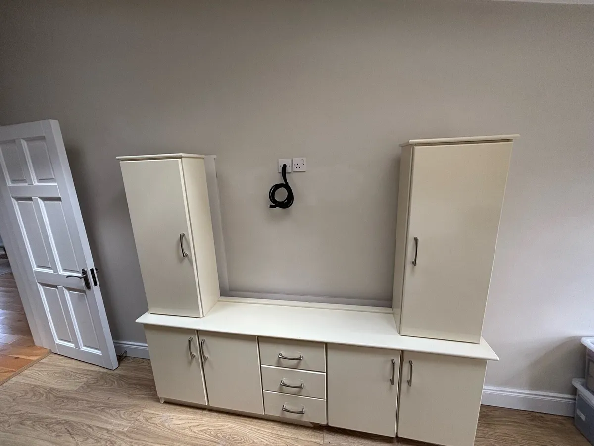 Media Wall and cabinets - Image 1
