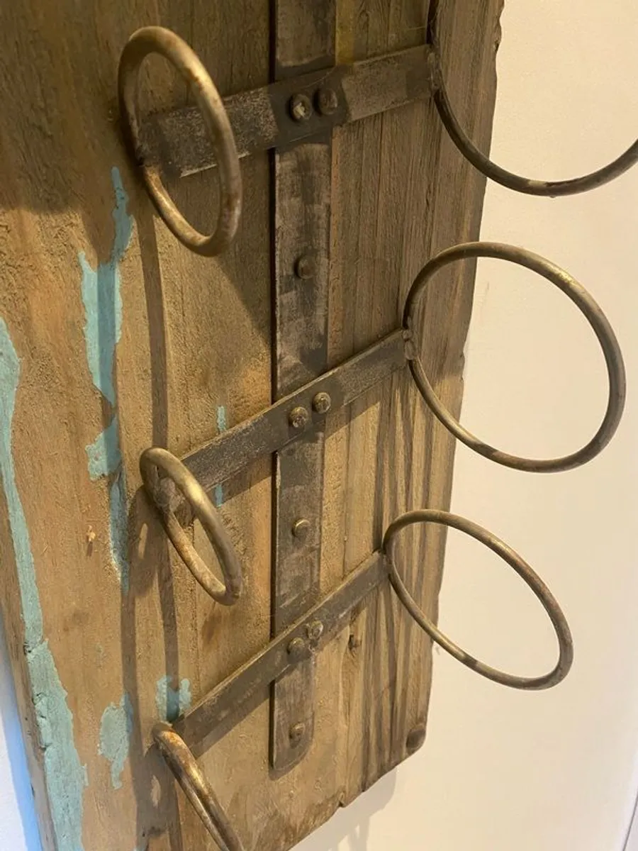 Wall mounted industrial wine rack - Image 3