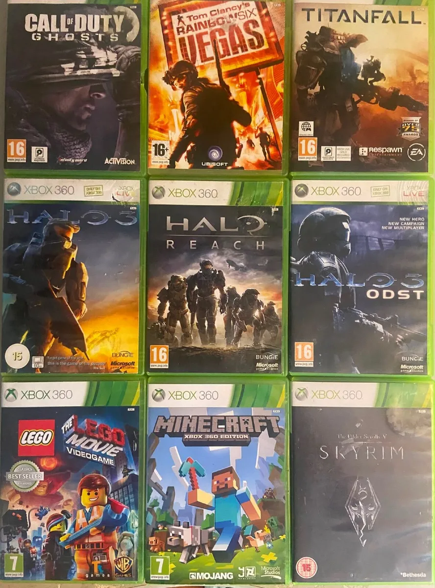 Xbox 360 E 250GB Bundle -9 Games ONO - Image 3