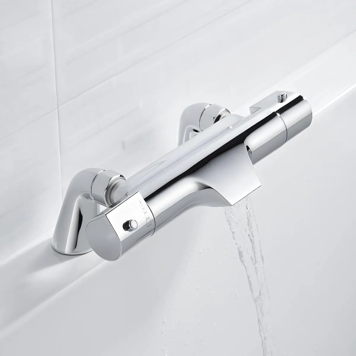Thermostatic Bath Shower Mixer Waterfall Filler - Image 1