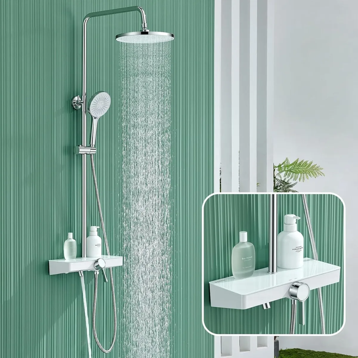 Shower System No-Thermostatic with 26CM Round - Image 1