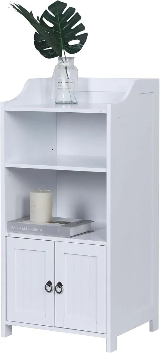 Bathroom Cabinet Hxwxd: 86x40.5x36CM 4 Shelves 2 - Image 1