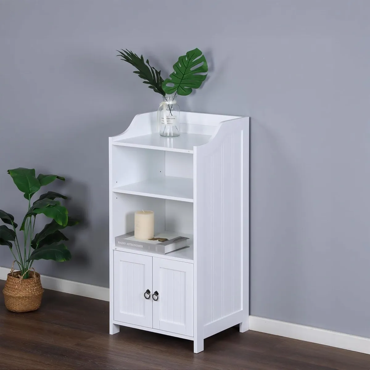 Bathroom Cabinet Hxwxd: 86x40.5x36CM 4 Shelves 2 - Image 4
