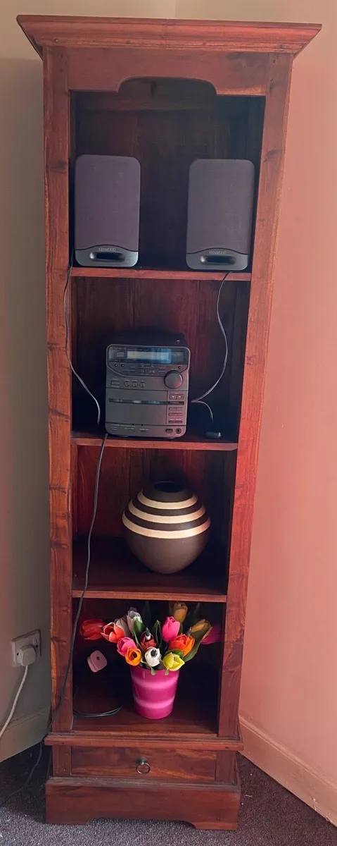Wooden tall boy