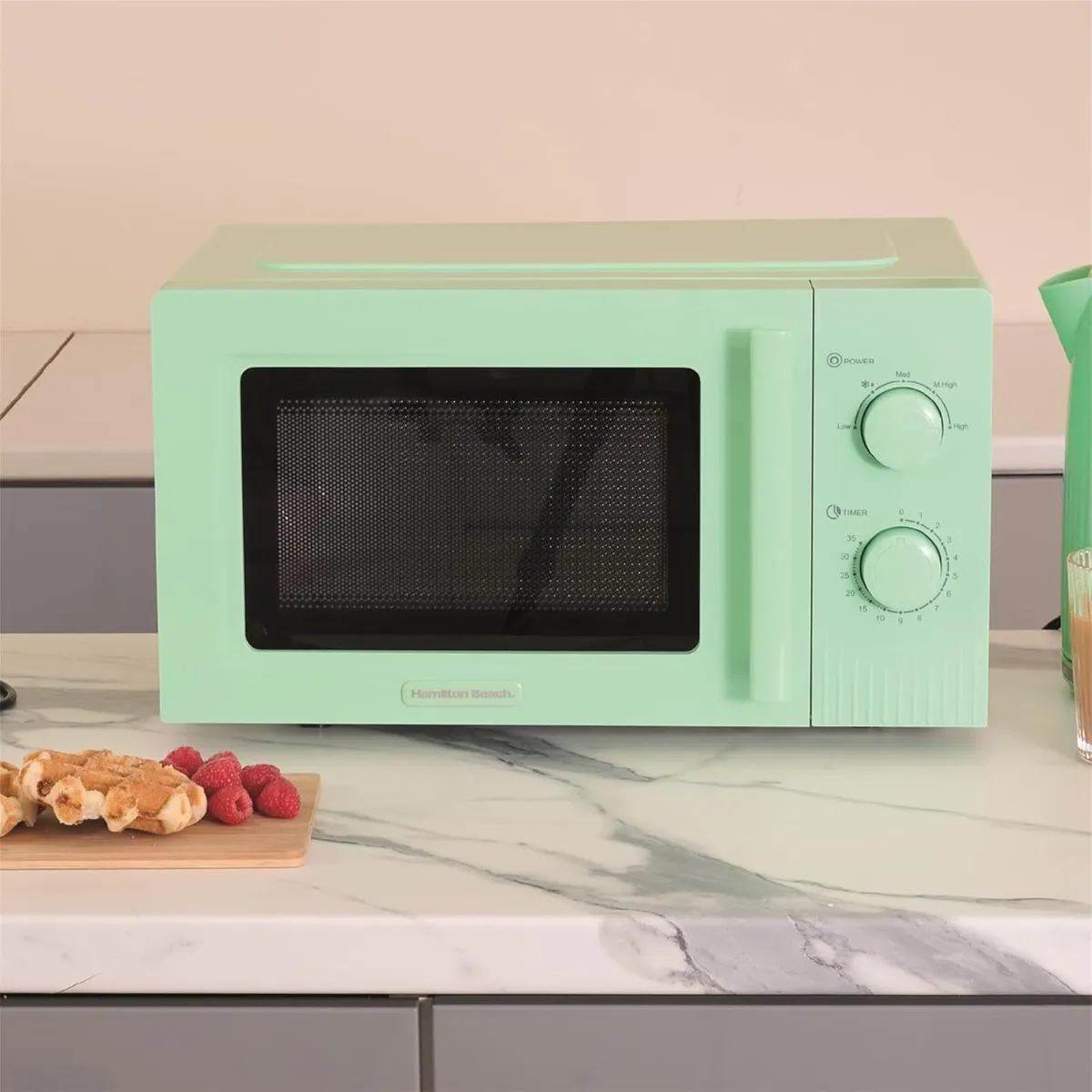 Microwave 20L Miami 800W Manual Dial Controls - Image 3