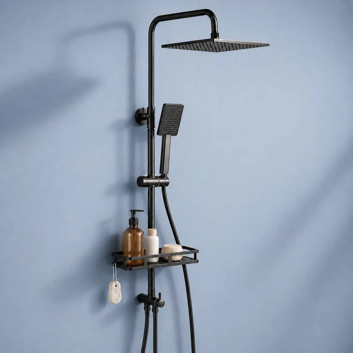 Adjustable Shower Riser Rail Kit - Image 1