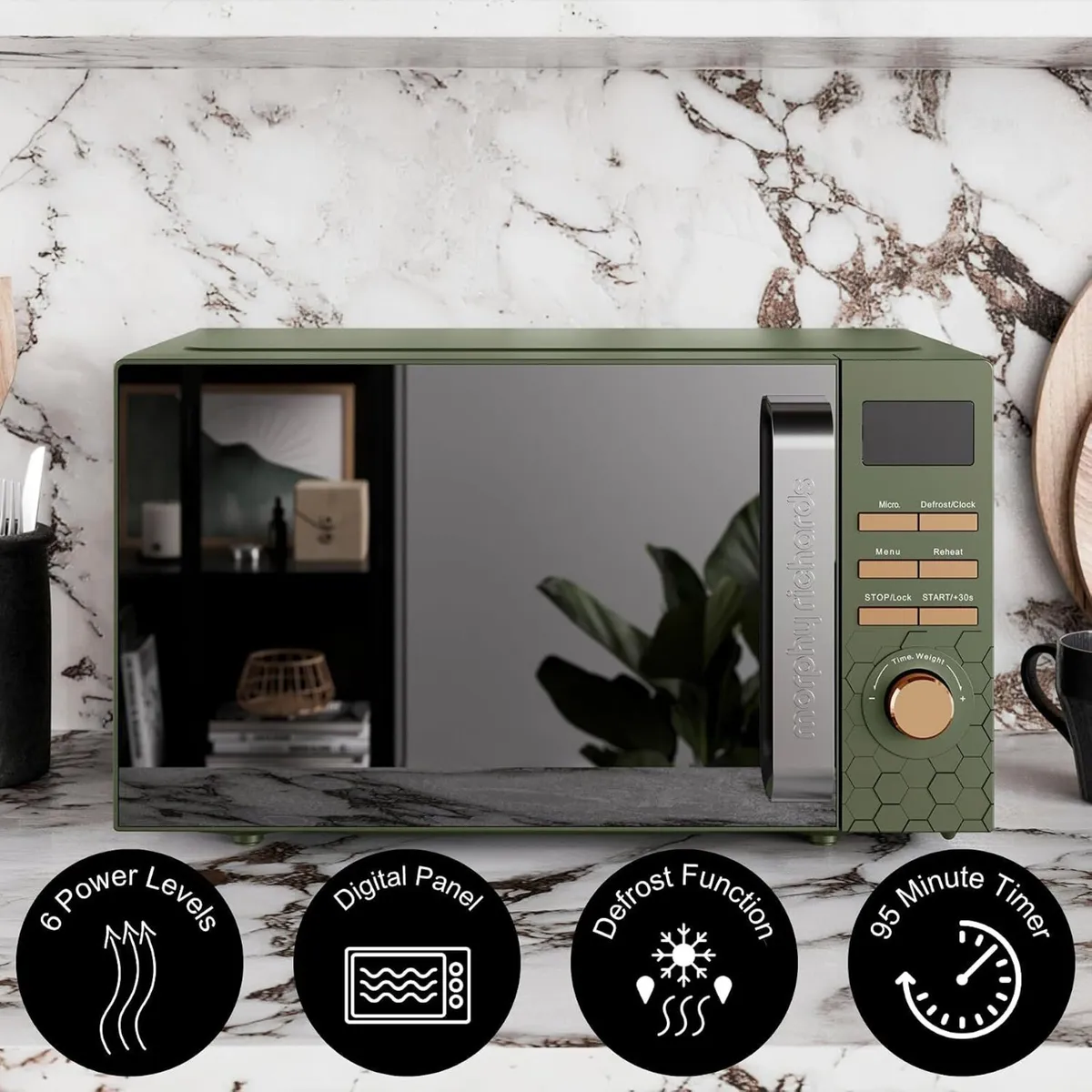 Cassini Digital Glass Microwave 20L Capacity - Image 2