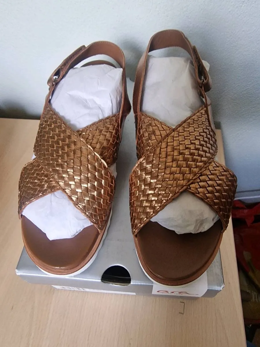 Ara brown sandals new sz 8 or 42 - Image 3